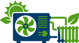 Hybride warmtepomp 2 klein